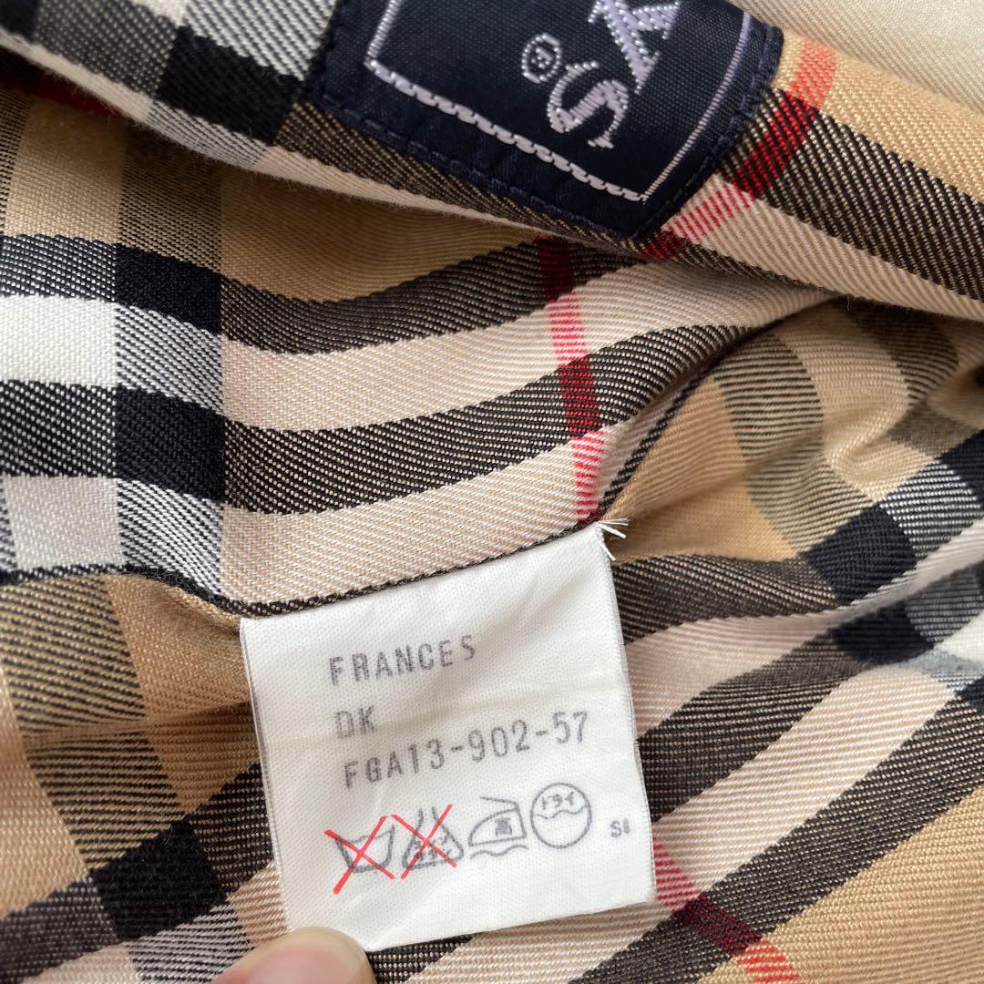 美品✨Burberrys トレンチコートメンズM相当ノバチェック ビンテージ