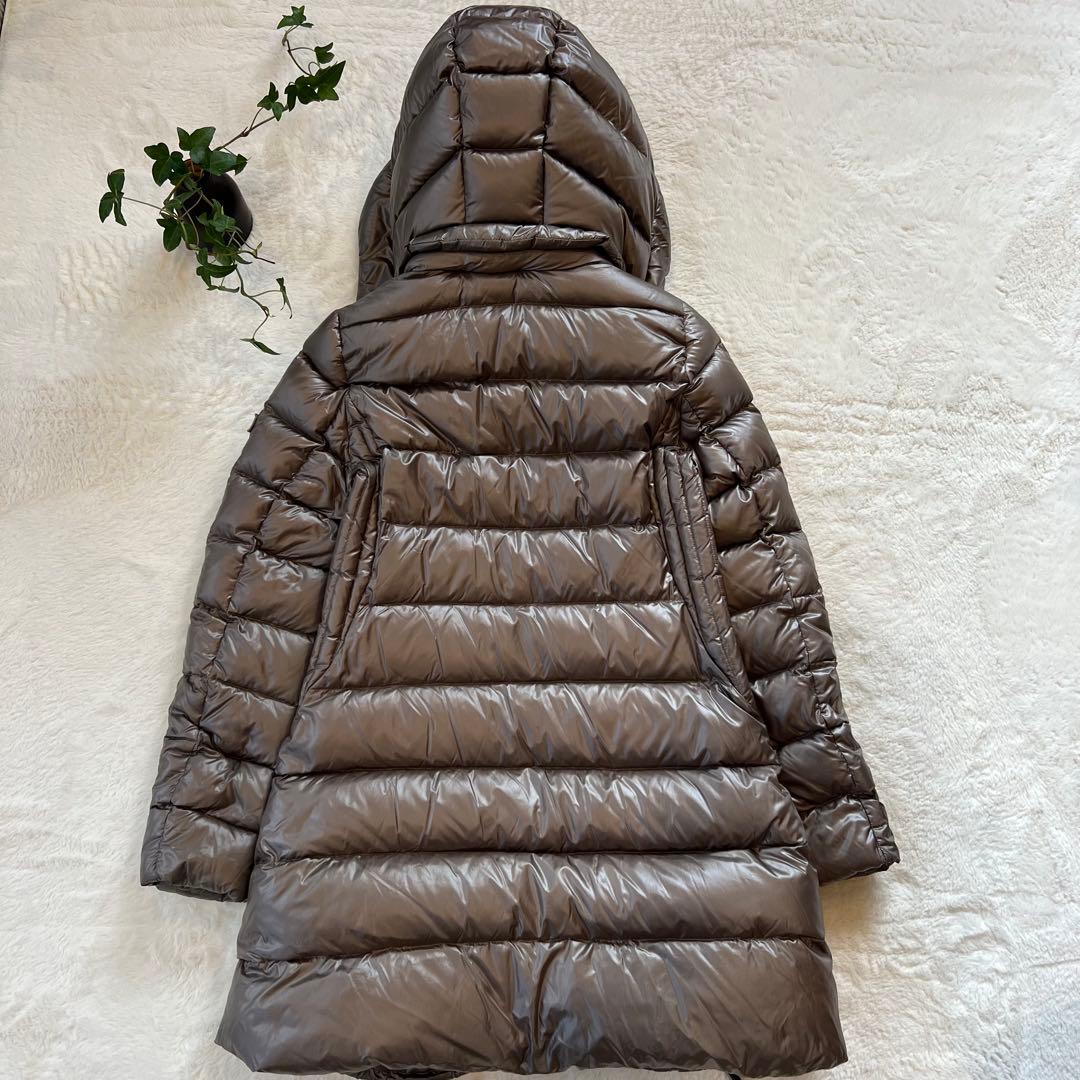 美品 タトラス BABILA モカブラウン 02 バビラ ダウンコート Aライン