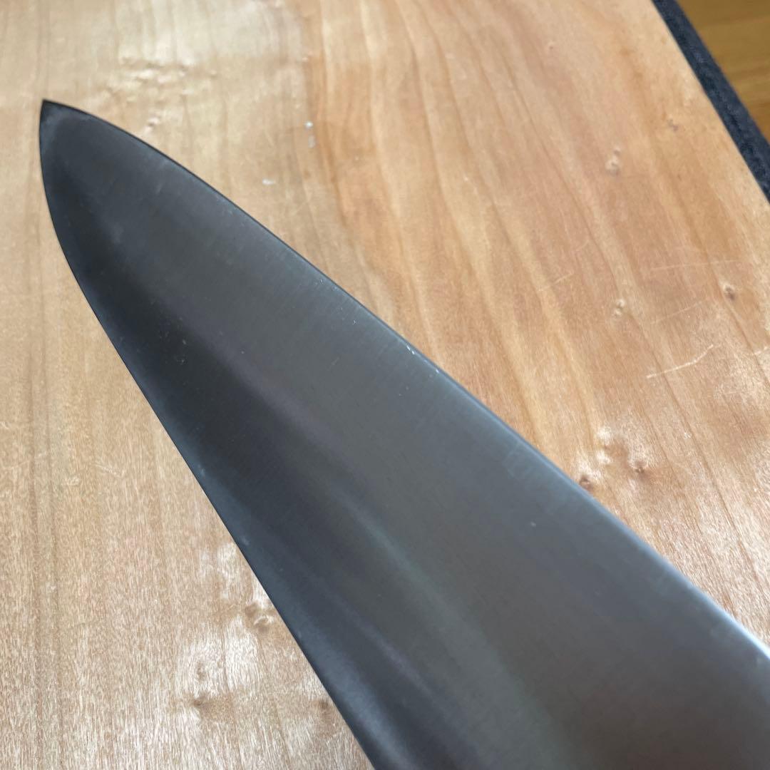源　菊虎　日本鋼本鍛錬　牛刀　尺