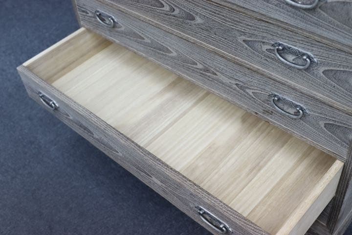 GMET333C○紀州箪笥 伝統工芸士 角谷楠雄 チェスト 整理箪笥 桐箪笥 最