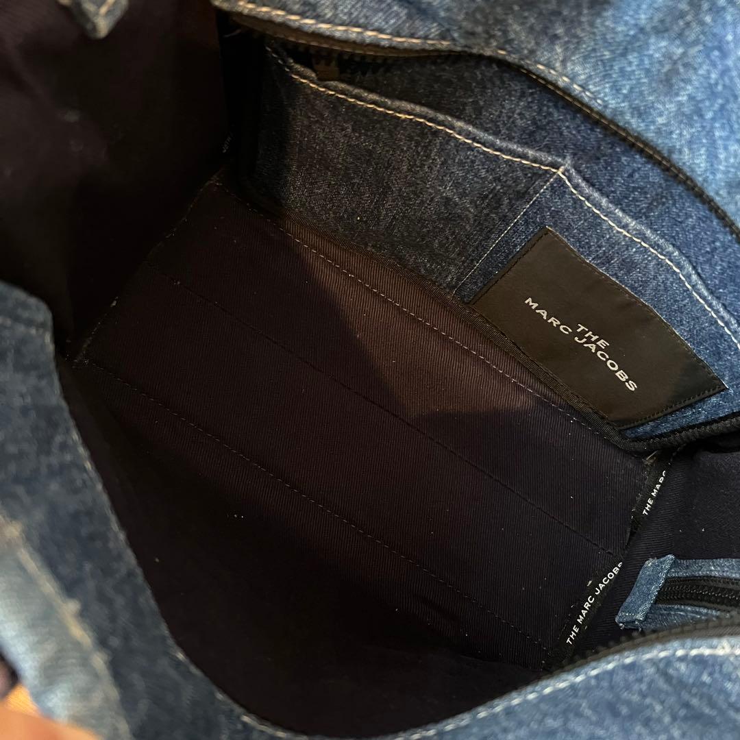 MARC JACOBS THE TOTE BAG デニムトートバッグ　ミディアム