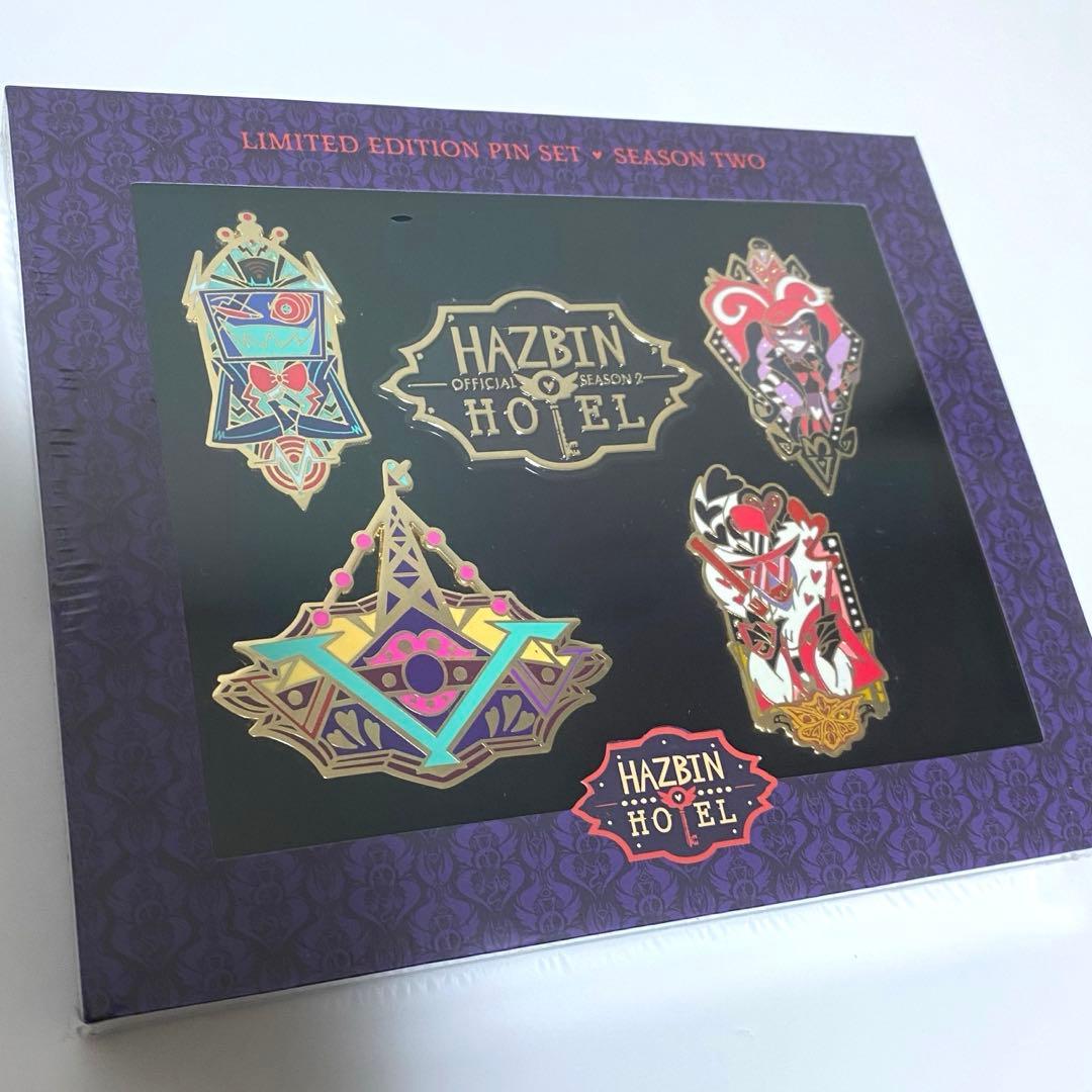 ハズビンホテル vees ピンバッジセット