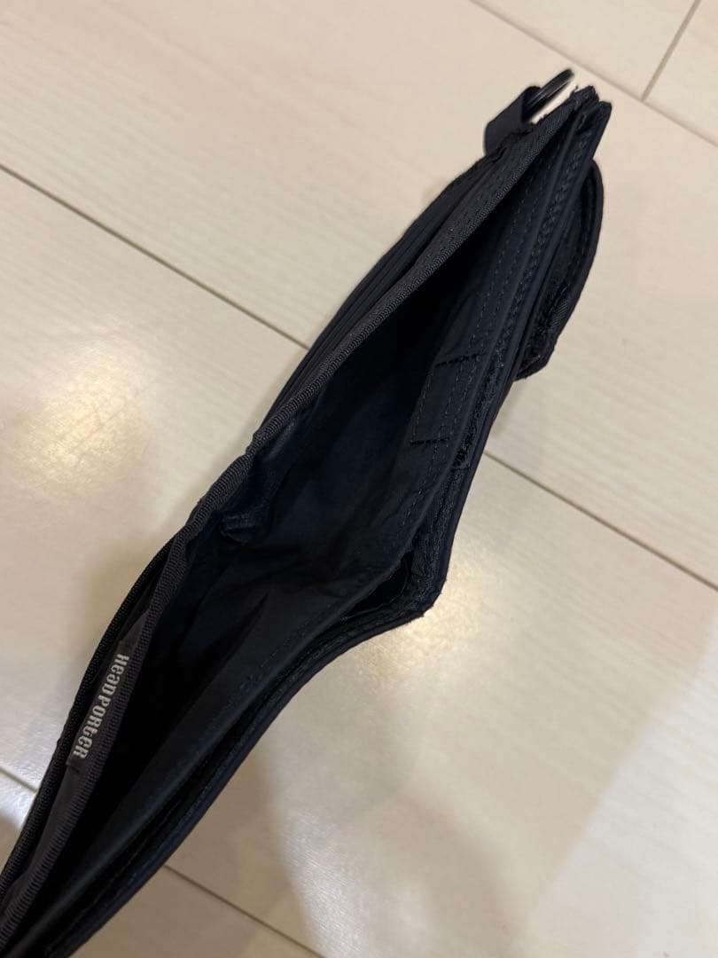 廃盤　ヘッドポーター　ブラックビューティー　二つ折り財布