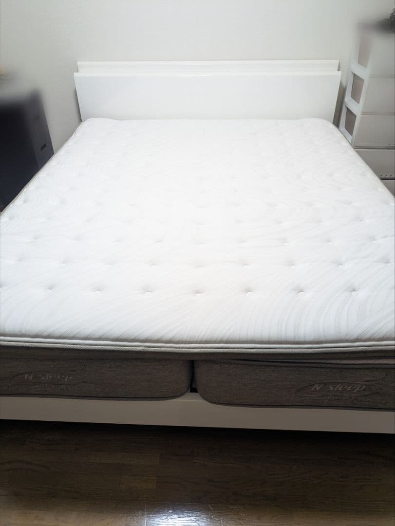 ニトリ N-sleepマットレス付 クイーンベッド