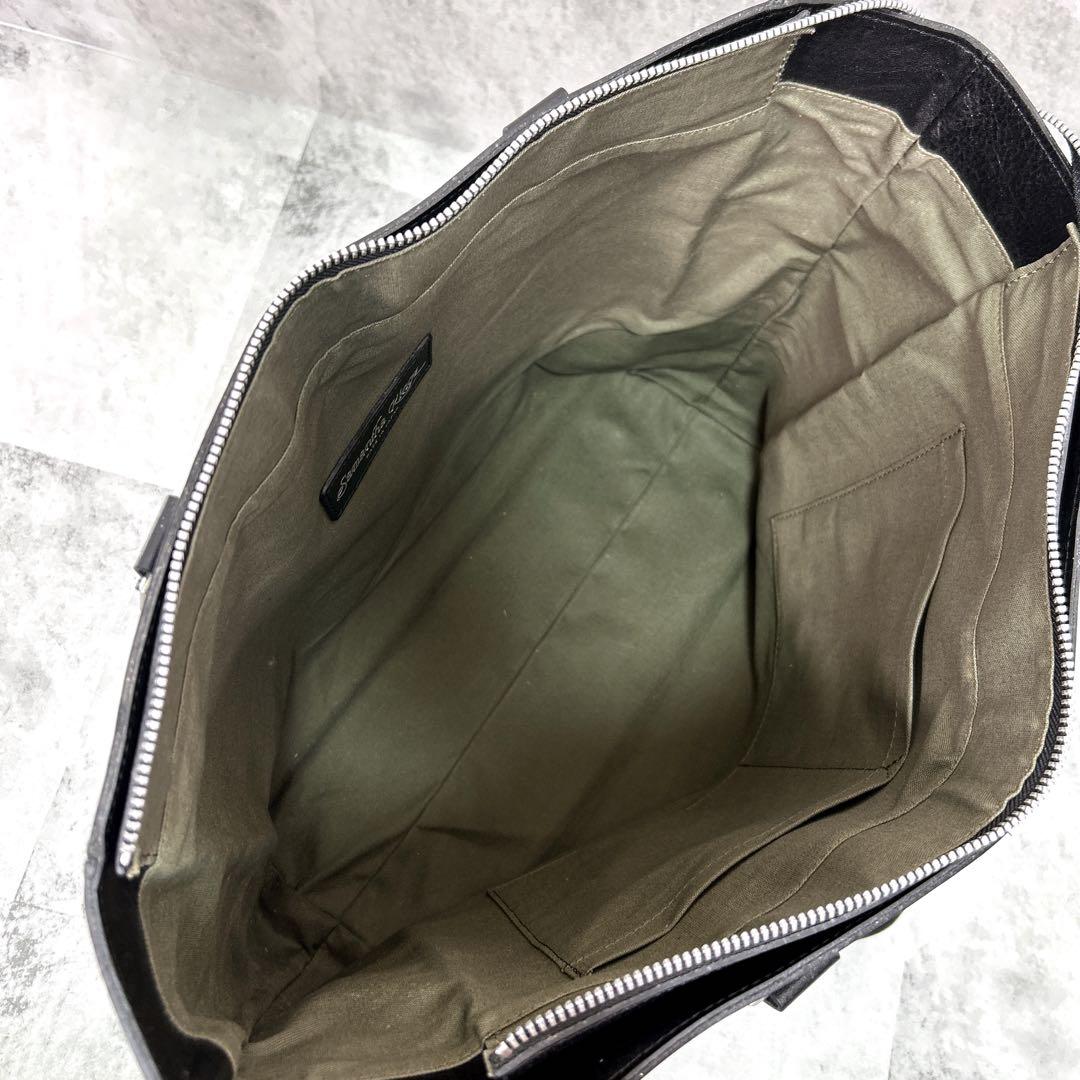 Samantha Kingz トートバッグ 本革 レザー 大容量 スタッズ 黒