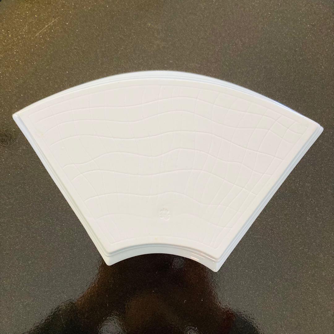 有田焼 緑彩小花 回転オードブル皿セット 『大』回転台 食器６点セット