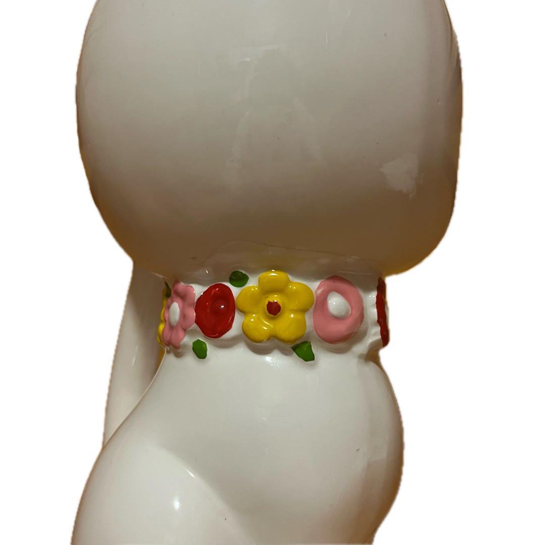 昭和レトロ　内藤ルネ　猫貯金箱　　陶器　ヴィンテージ