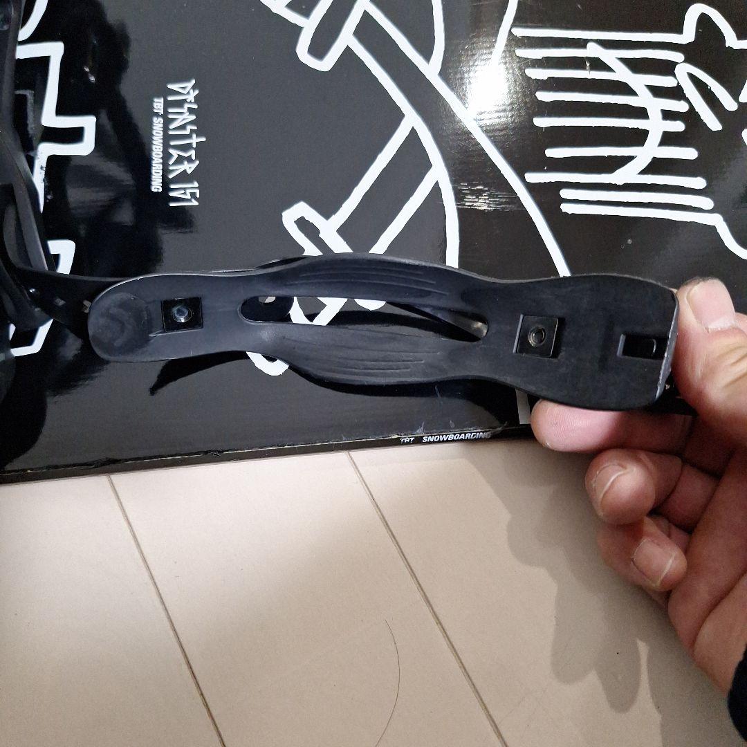 スノーボードセット　バタレオンデザスター１５１cm　フラックスDSビンディング