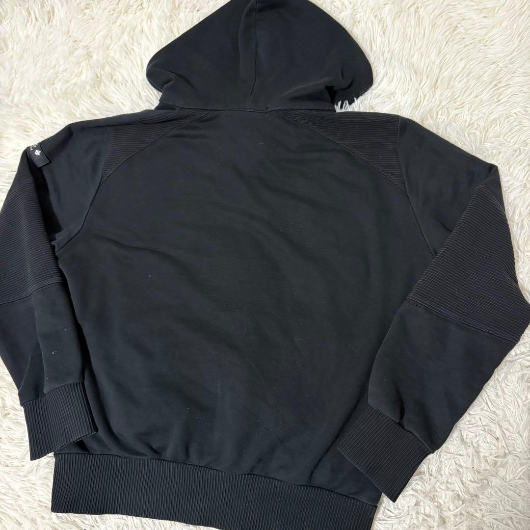 TATRAS タトラス　ブラック　フード付きジップアップパーカー　サイズ03