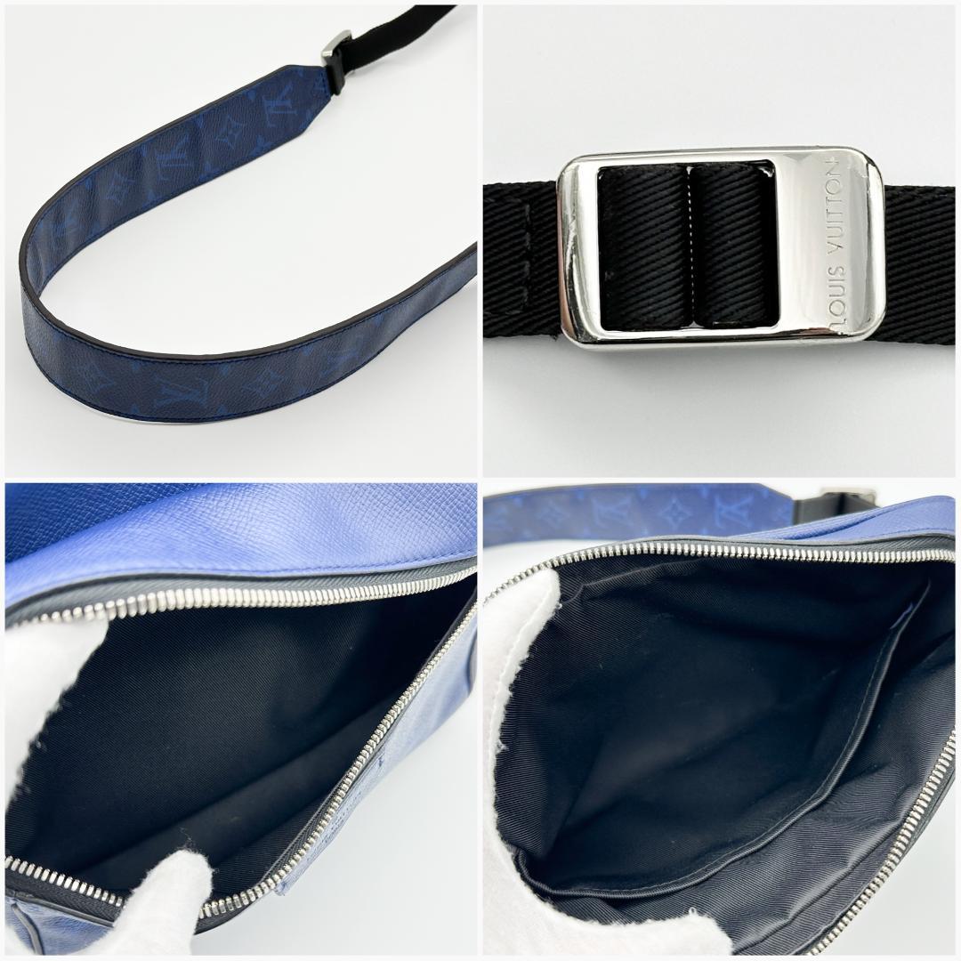 【極美品】ルイヴィトン　タイガラマ　アウトドアメッセンジャー PM　コバルト