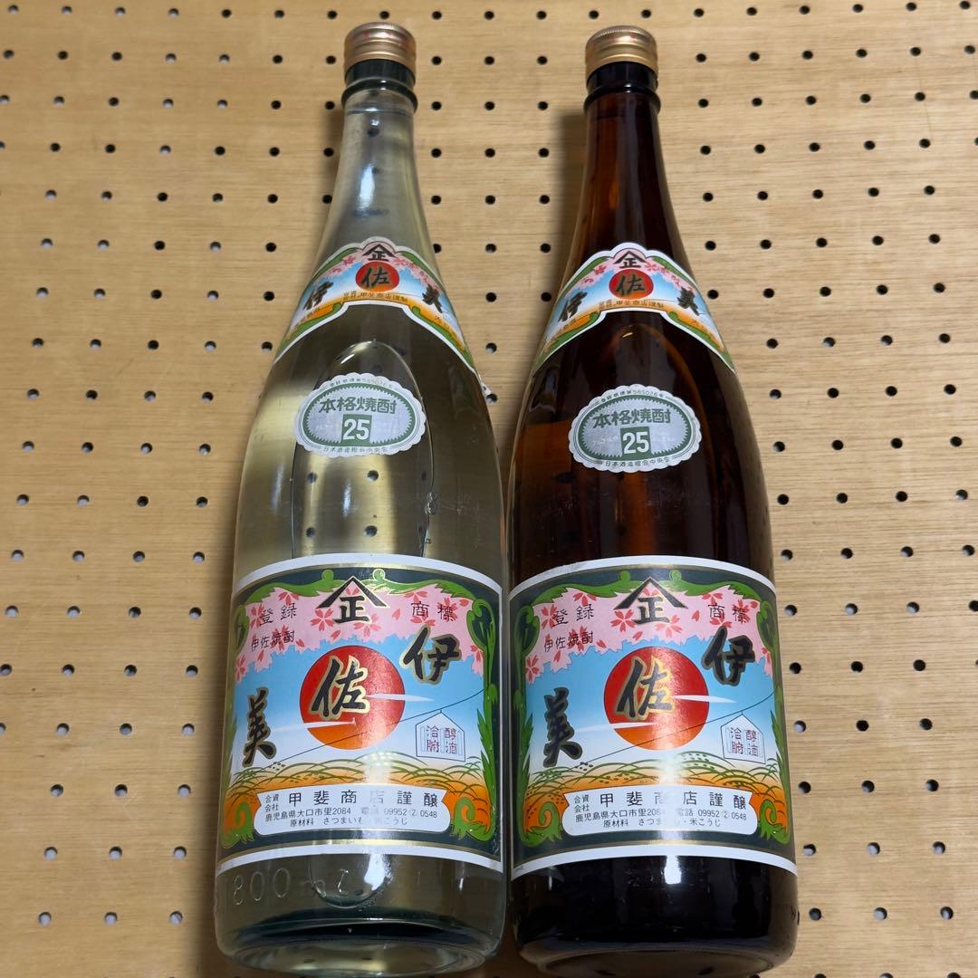 古酒 伊佐美 透明瓶 茶瓶 1,800ml 2本セット