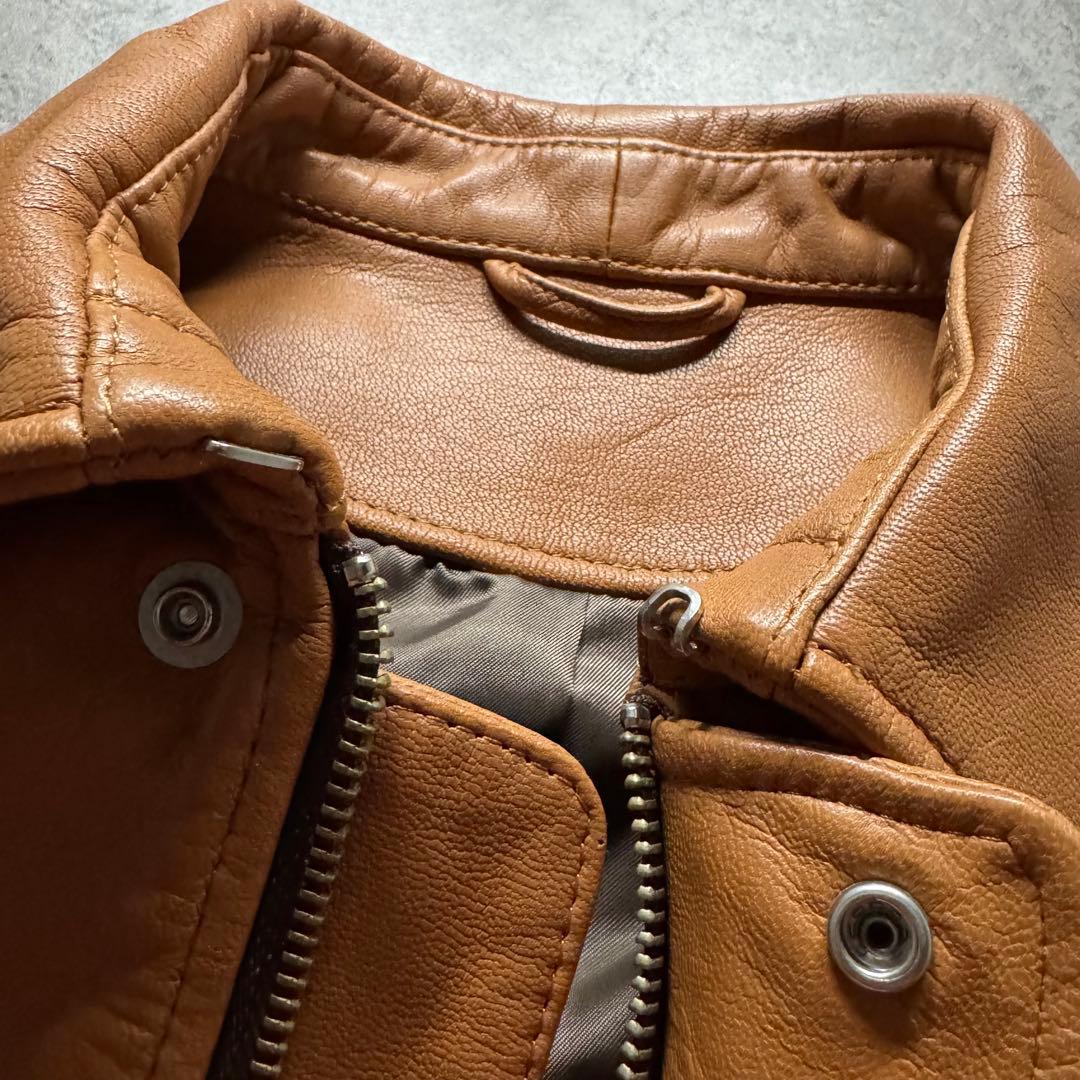 【未使用品】ABAHOUSE S A-2 フライトジャケット　ゴートスキン　短丈