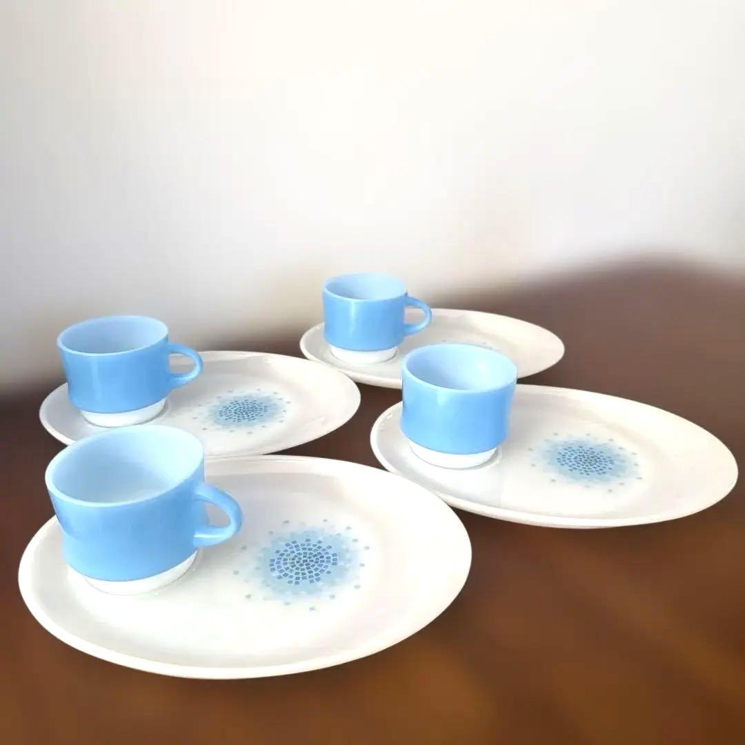 ファイヤーキング　モザイク　ビンテージ　スナックセット4セット