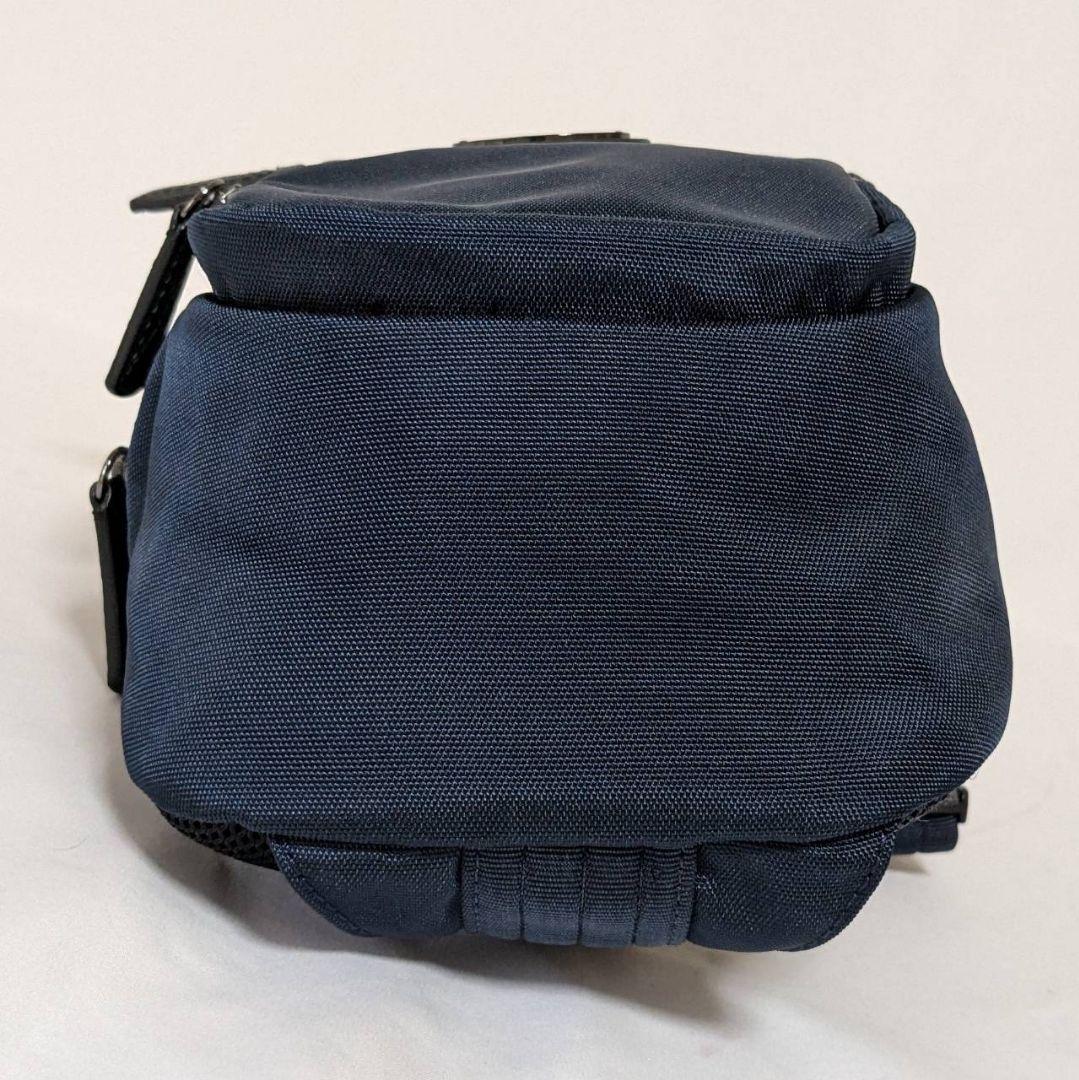 ✨美品 ポロラルフローレン ボディバッグ スリングバッグ ネイビー ロゴプレート