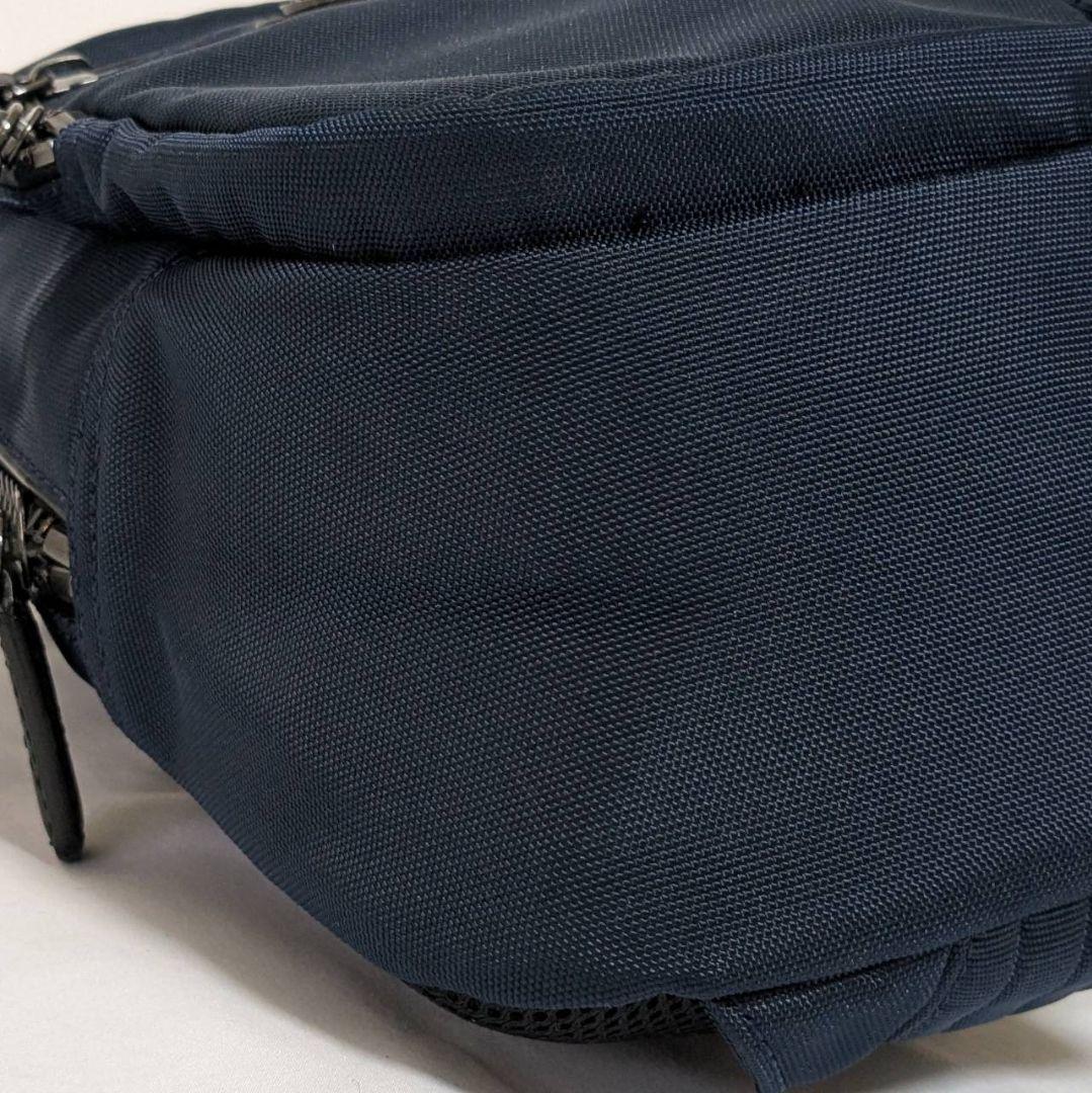 ✨美品 ポロラルフローレン ボディバッグ スリングバッグ ネイビー ロゴプレート