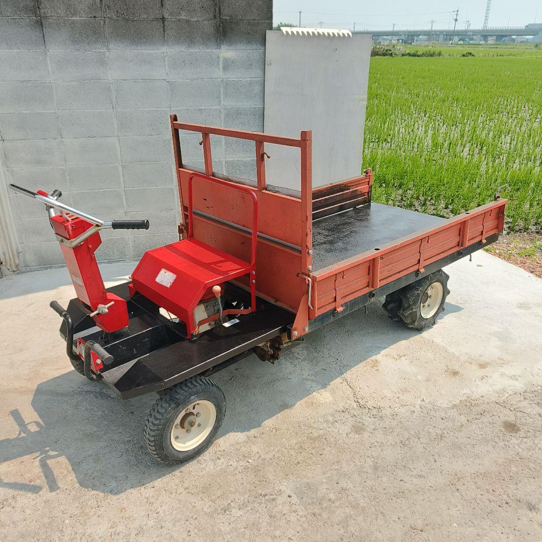 運搬車　油圧ダンプ 　ガソリンヤンマーエンジンKG-1041