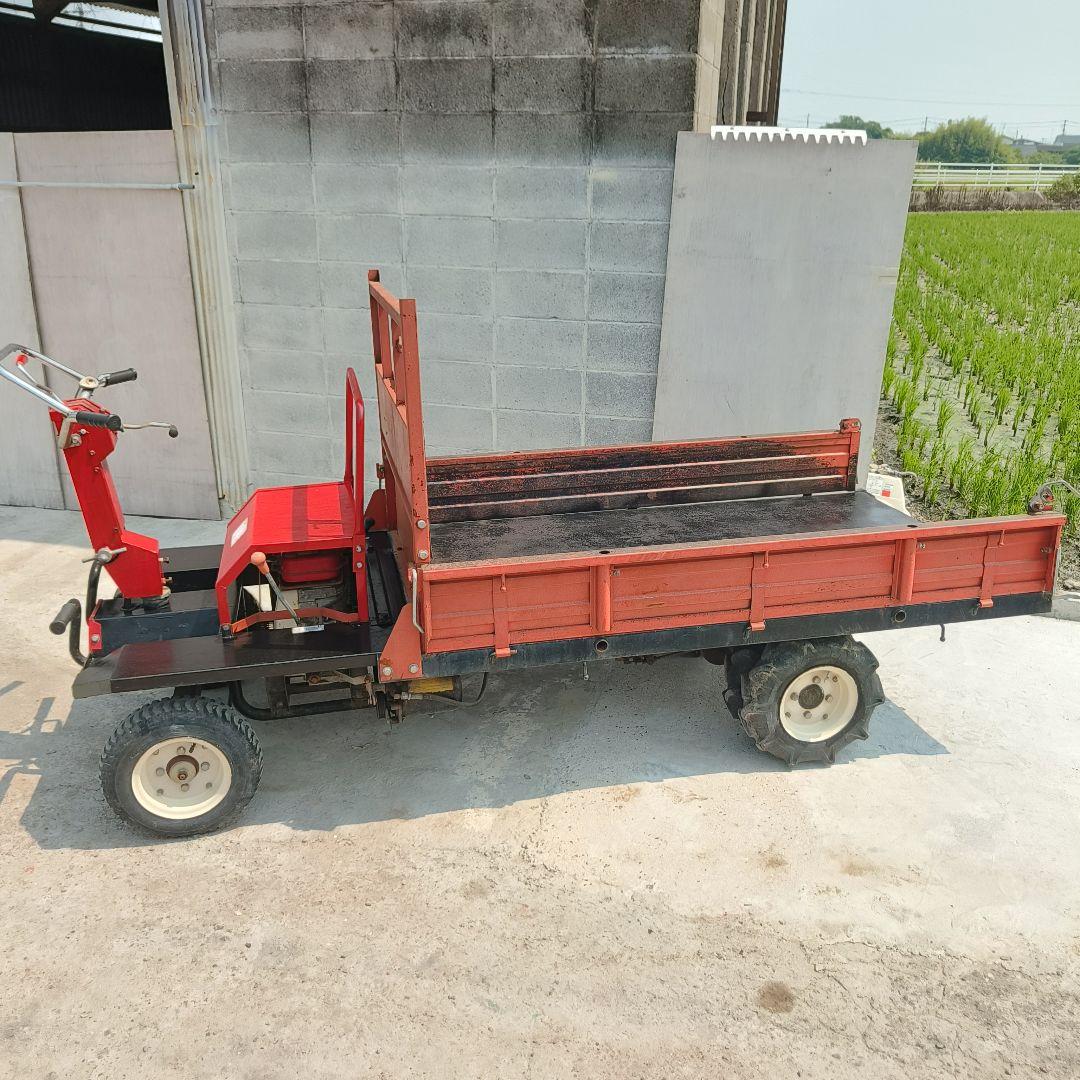 運搬車　油圧ダンプ 　ガソリンヤンマーエンジンKG-1041