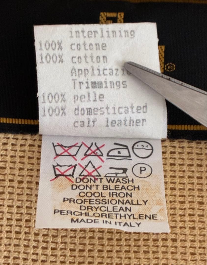 FENDI　フェンディ　ブルゾン　アウター　ドリズラー　フルジップジャケット　S