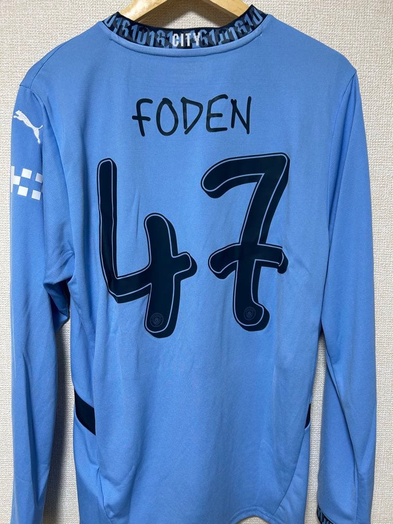 フォーデン マンチェスターシティ 24/25ユニフォーム長袖 L 新品 正規品