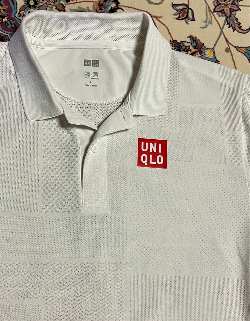 ユニクロロゴ入りテニス ￼ 3着セット サイズL 錦織 フェデラーの着用モデル