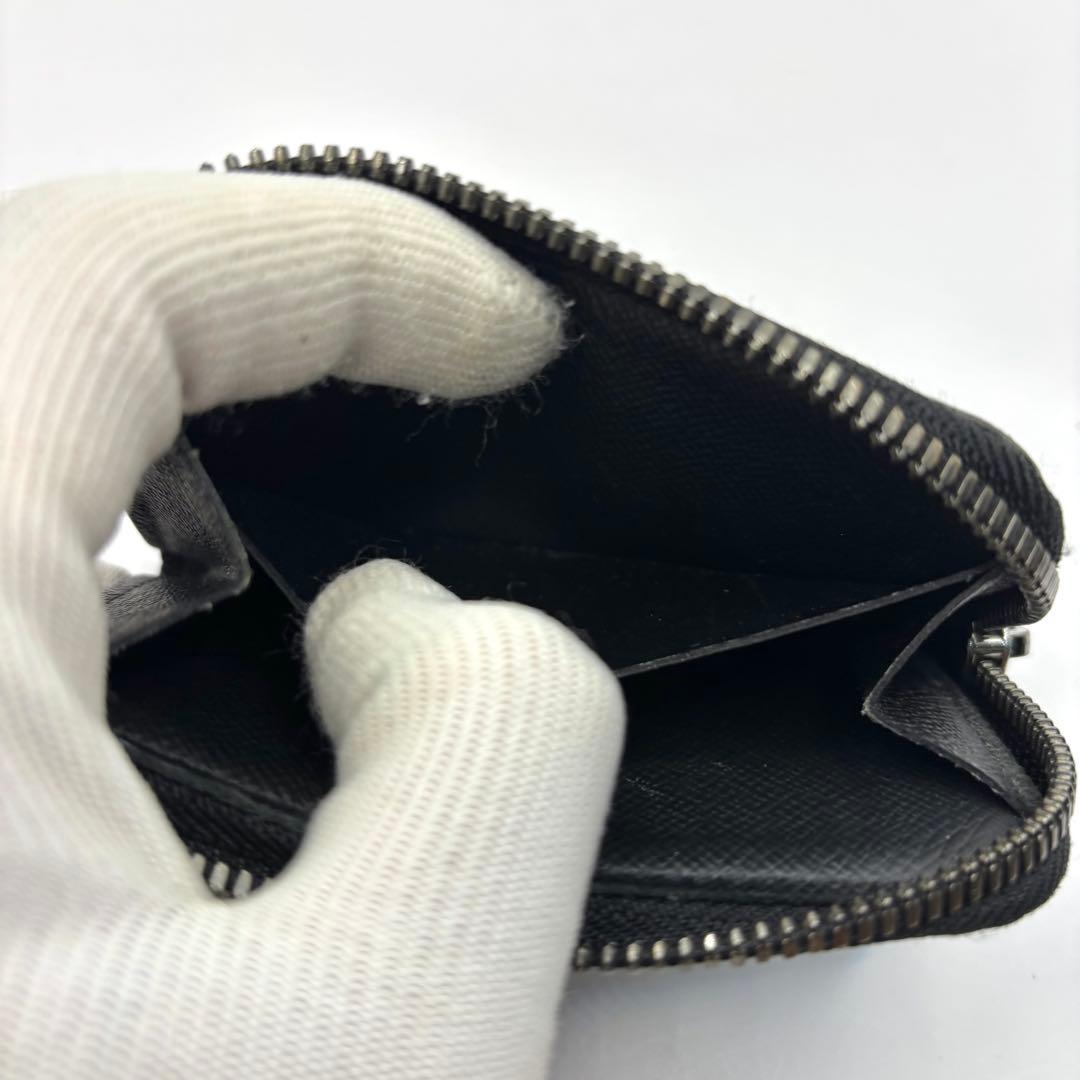 正規品 RFID ルイヴィトン モノグラム エクリプス ポルトモネジュール 黒