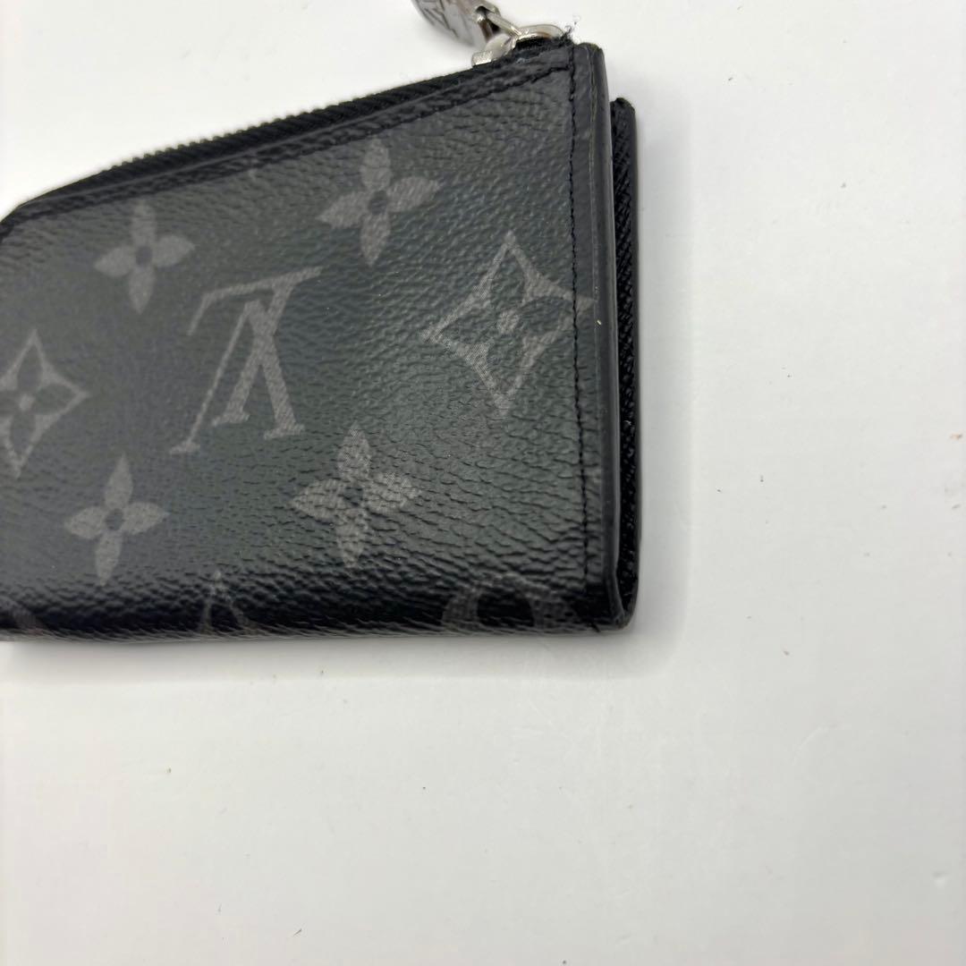 正規品 RFID ルイヴィトン モノグラム エクリプス ポルトモネジュール 黒