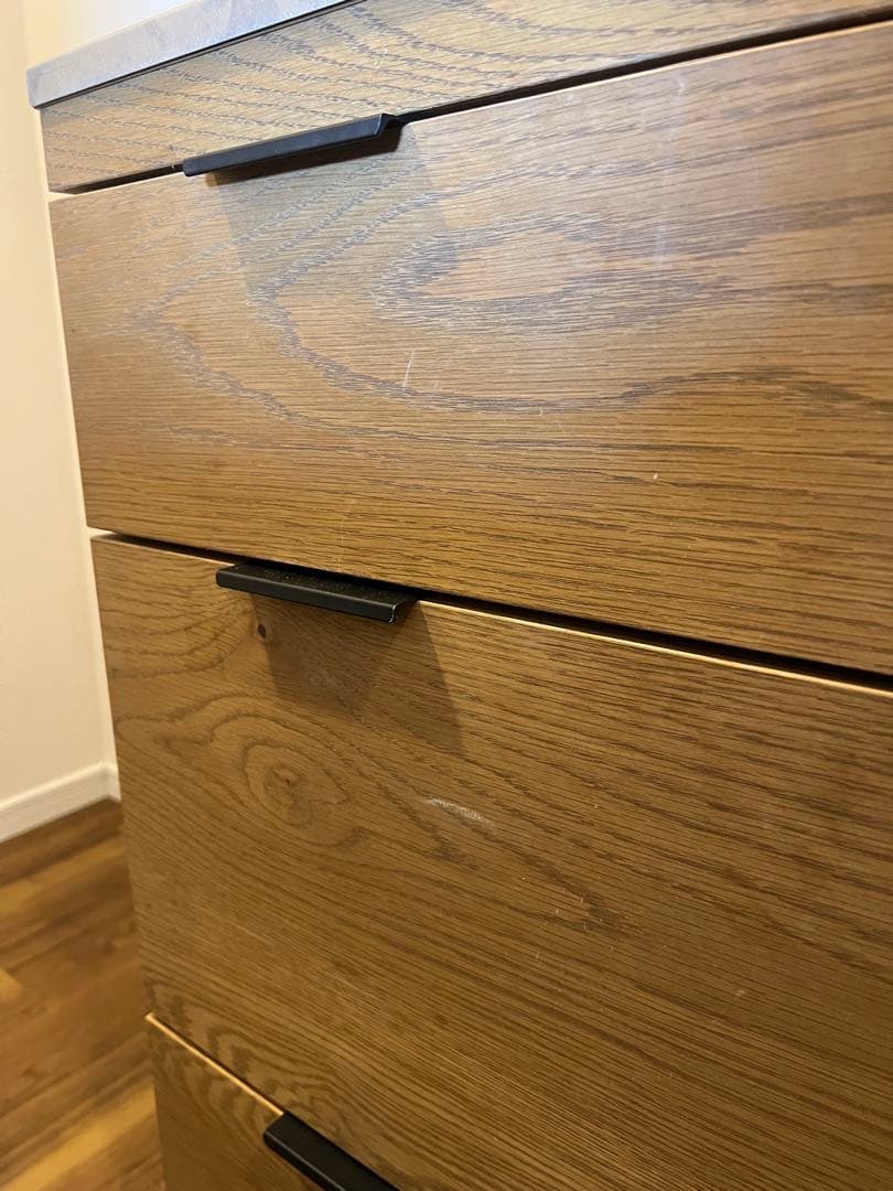 お値下げ【送料込み】unico ADDAY アディ キッチンボード 食器棚