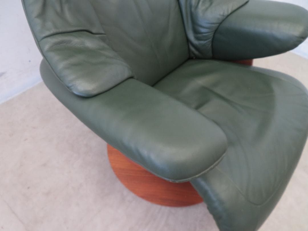 美品■カリモク■本革■ザ・ファースト■RU73■リクライニングソファ■39.4万