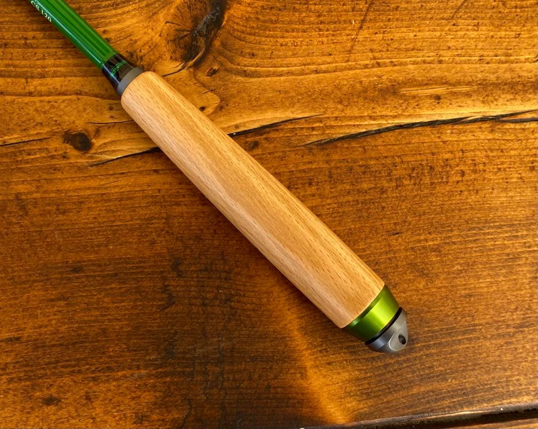 小物釣りセット　タナゴ竿　120cm 餌入れ　ウッドグリップ　振り出し　小物釣り