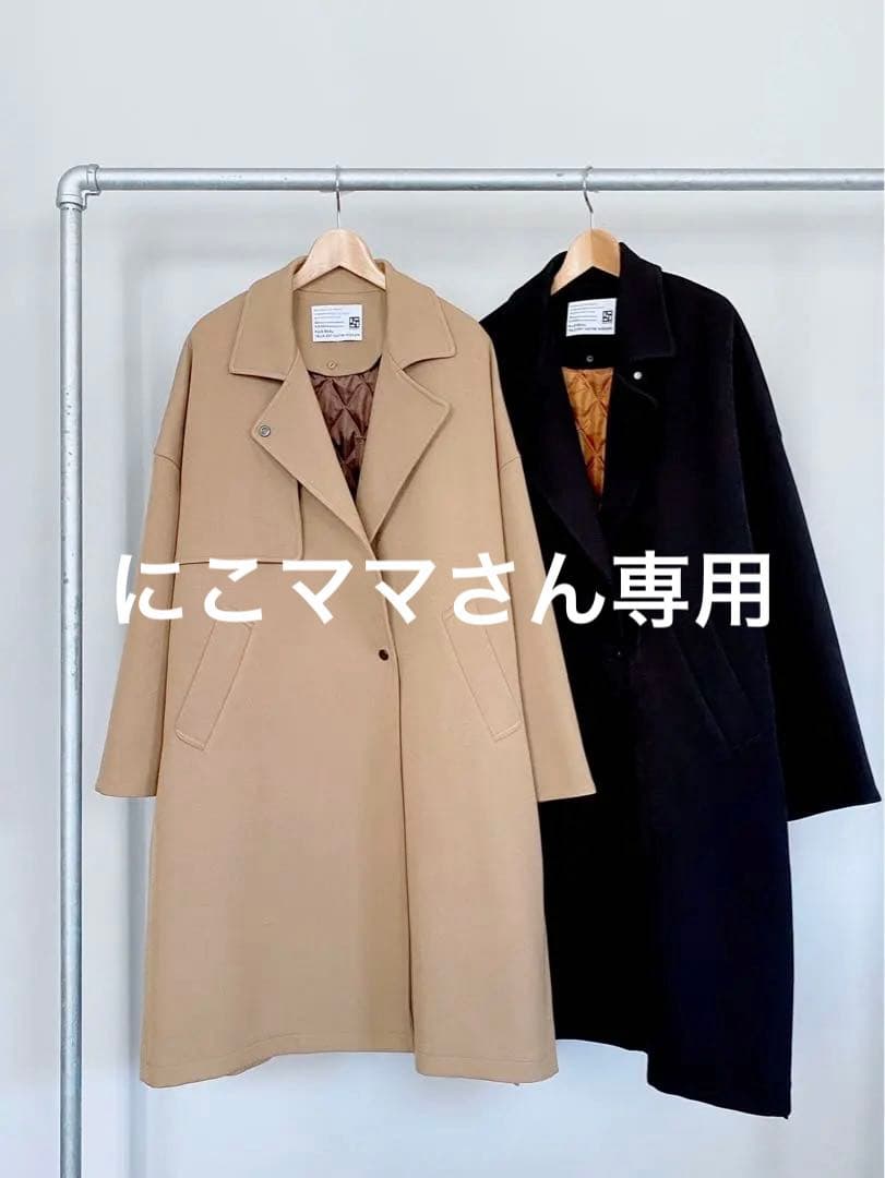 トレンチ　黒　CHOUCHOU