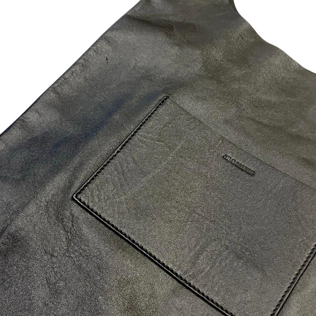 JIL SANDER MARKET マーケット レザーバッグ ショッピングバッグ