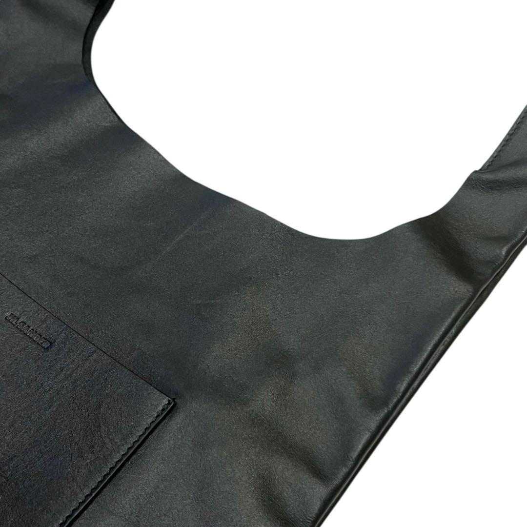 JIL SANDER MARKET マーケット レザーバッグ ショッピングバッグ