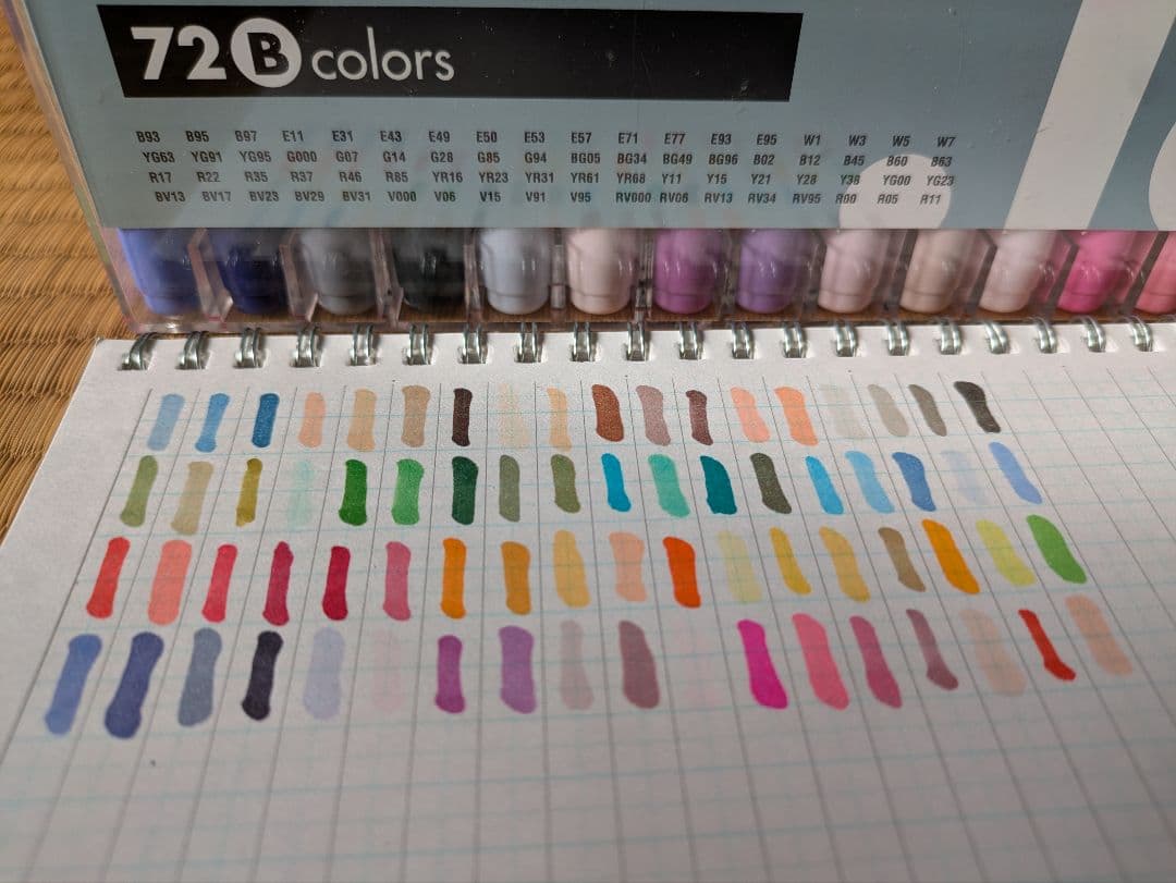 COPIC ciao（コピックチャオ）72色セット