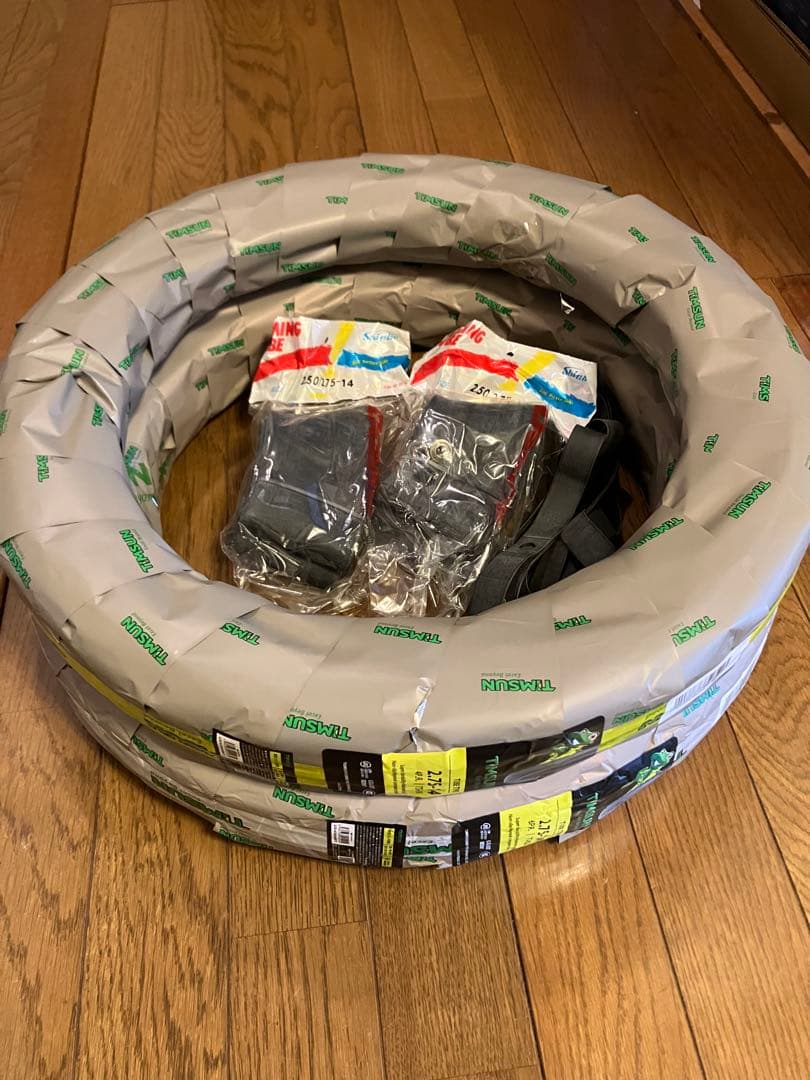 リトルカブ　前後タイヤセット　チューブ　1台分