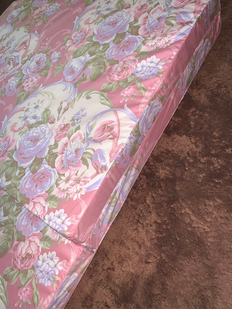 西川綿100%生地使用！シングル硬質三つ折りマットレスで体圧を軽減！固くて軽い！