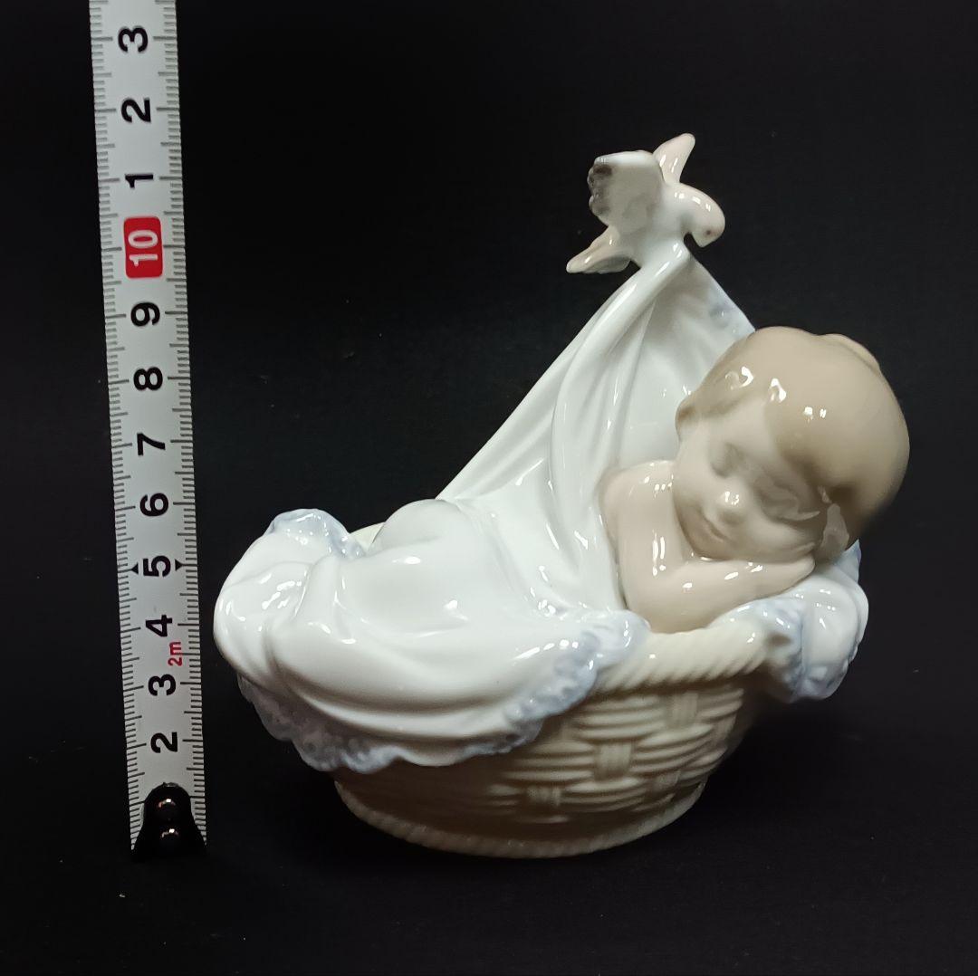 【美品】リヤドロ My Dream 僕の夢 フィギュリン 天使