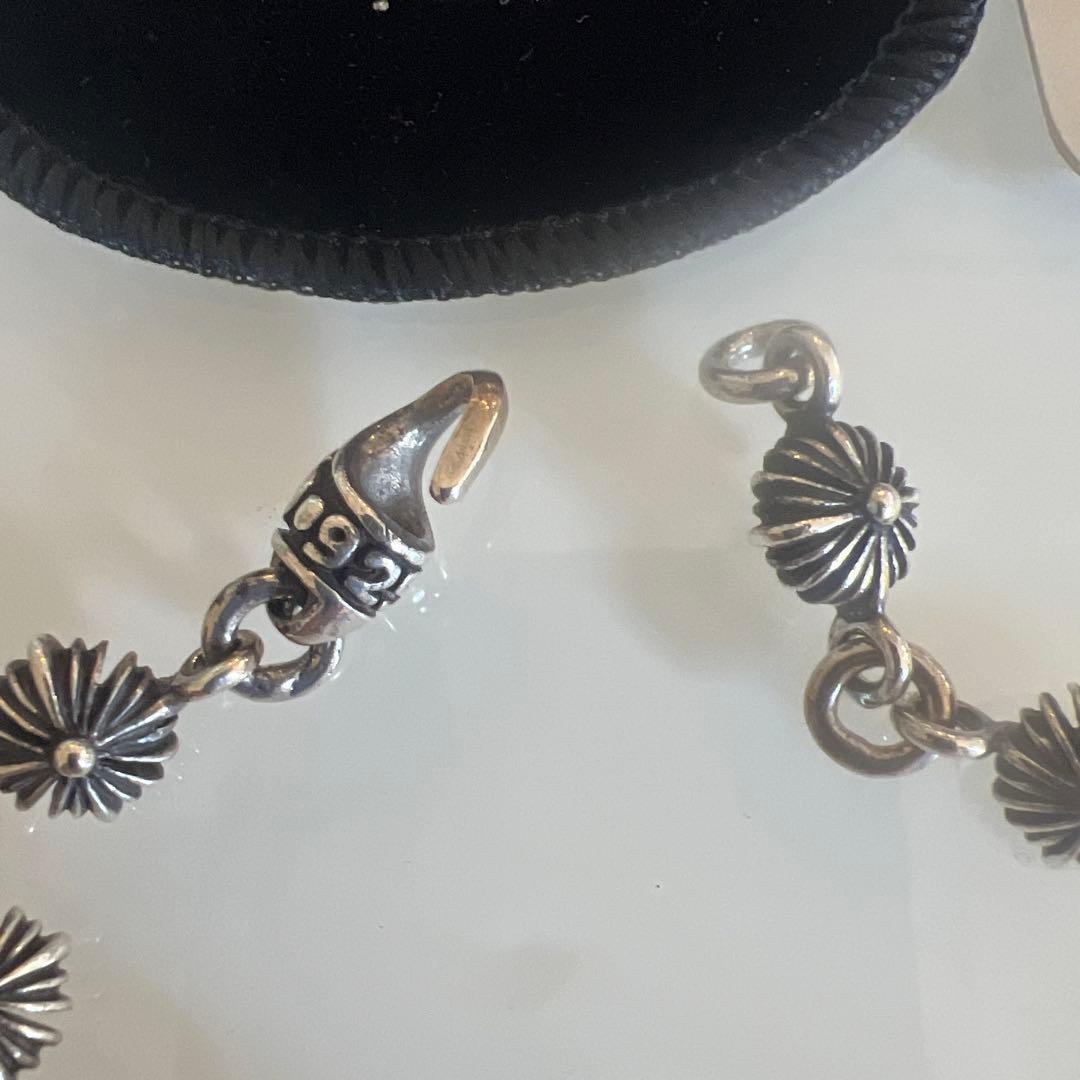 ✰A＆Gエーアンドジー　ブレスレット人気廃盤極希少モデル　クロム　シルバー925