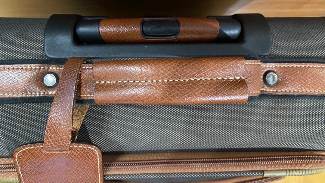 Longchamp【美品】ロンシャン キャリーケース ボックスフォード カーキ