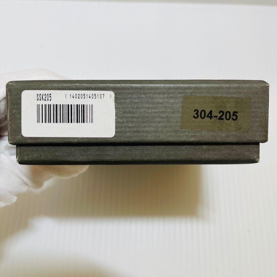 新品未使用【ハンティングワールド】二つ折り財布 キャンバスレザー ベージュ