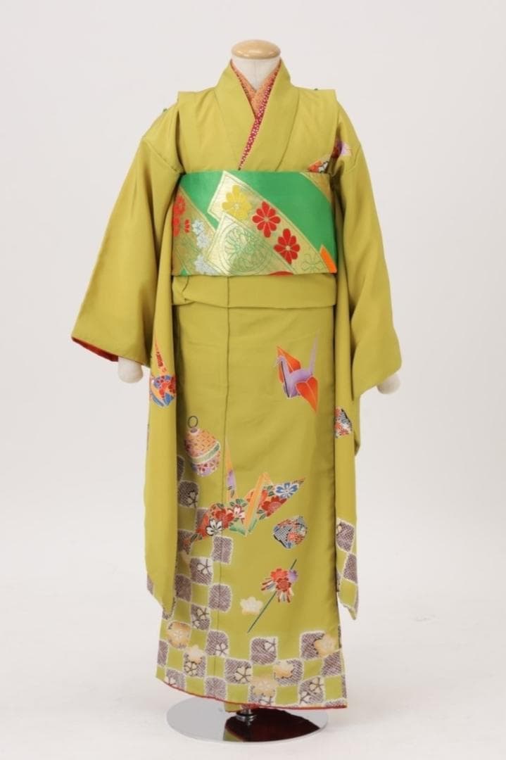 【seamom】7歳七五三セット(カーキ)