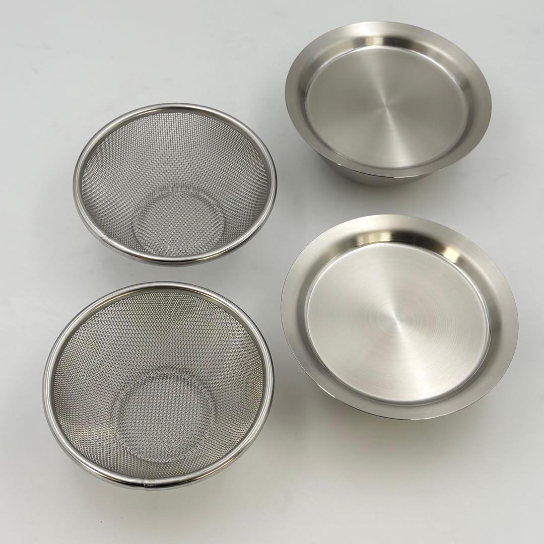 SHIN ETSU 新越 フタ付ざるボウル 9点 ミニ 6点 セット 未使用