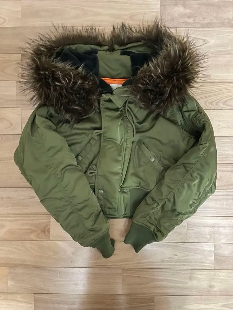 archive y2k 短丈 N2B フライトジャケット S ミリタリー