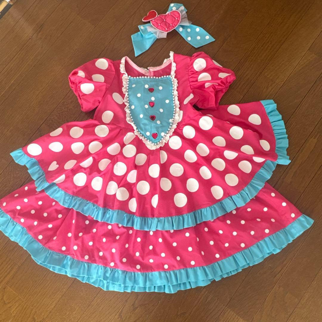 ディズニー　パルパルーザ　ミニー　コスプレ　衣装