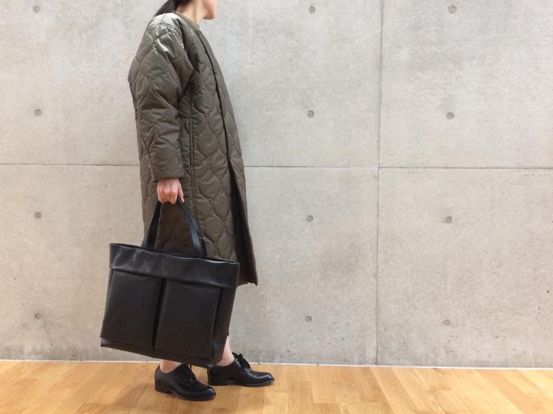 HYKE × CHACOLI レザー トートバッグ