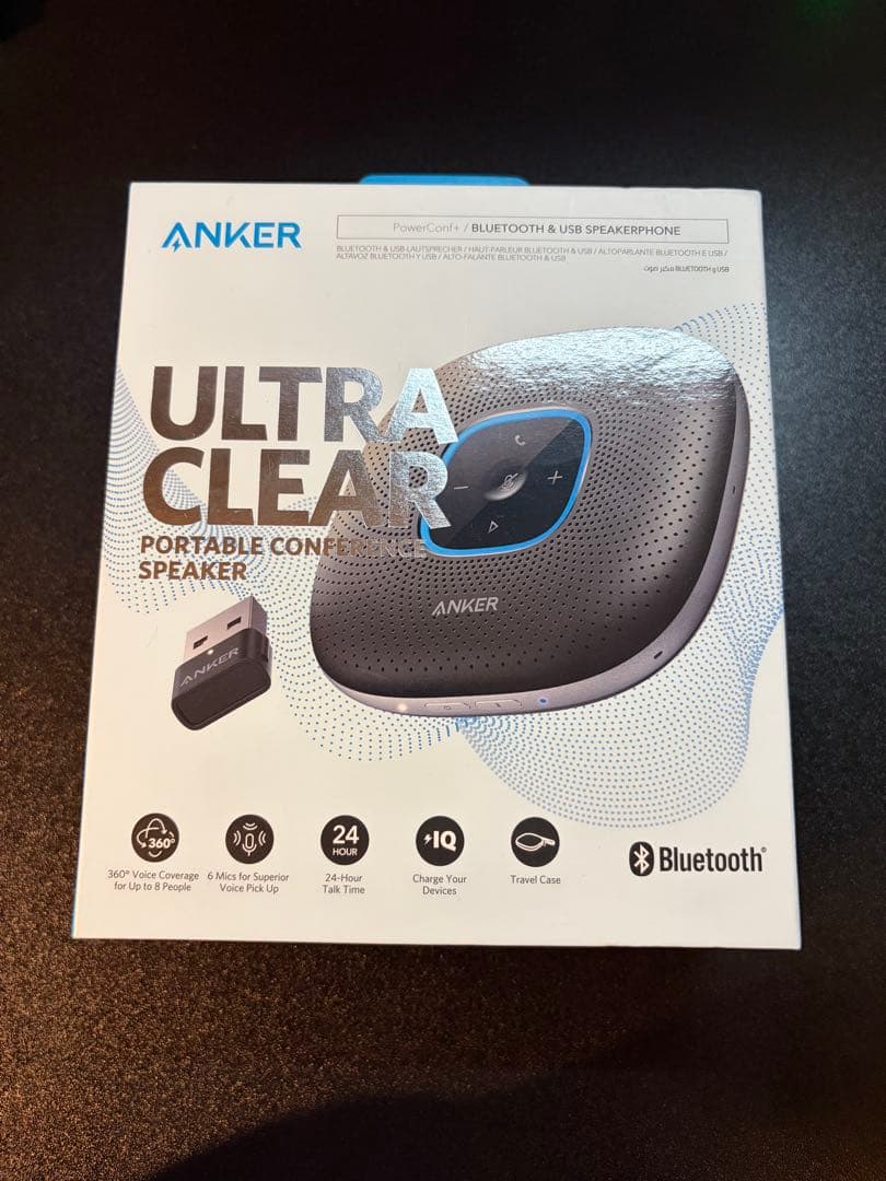 Anker PowerConf Bluetooth & USB スピーカーフォン