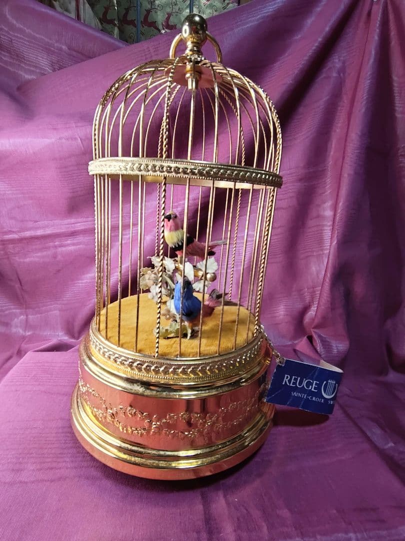 オルゴール✨スイス、ルュ―ジュ社オルゴール✨シンギングバード