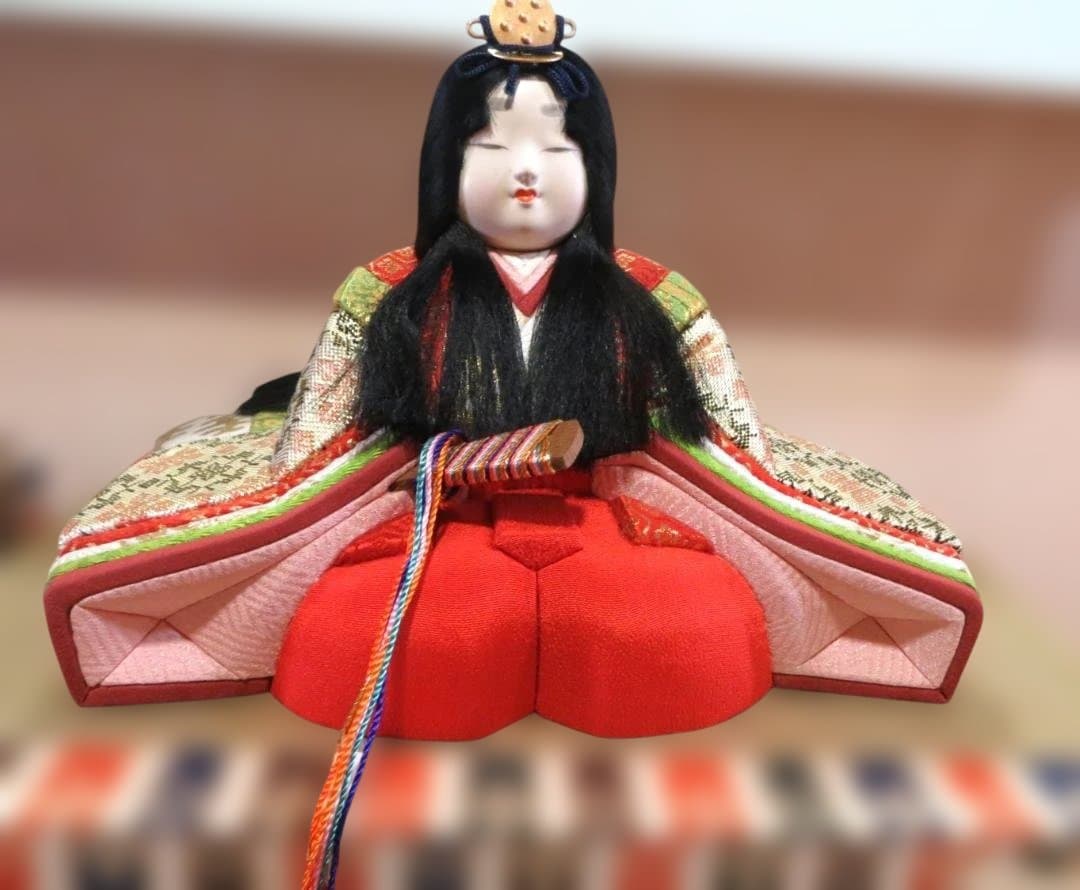 鈴木賢一作 八千代雛　佐賀錦