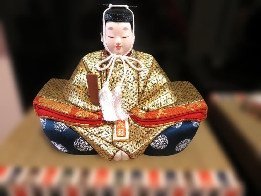 鈴木賢一作 八千代雛　佐賀錦