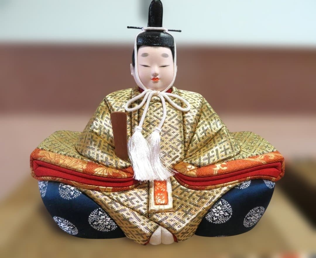 鈴木賢一作 八千代雛　佐賀錦