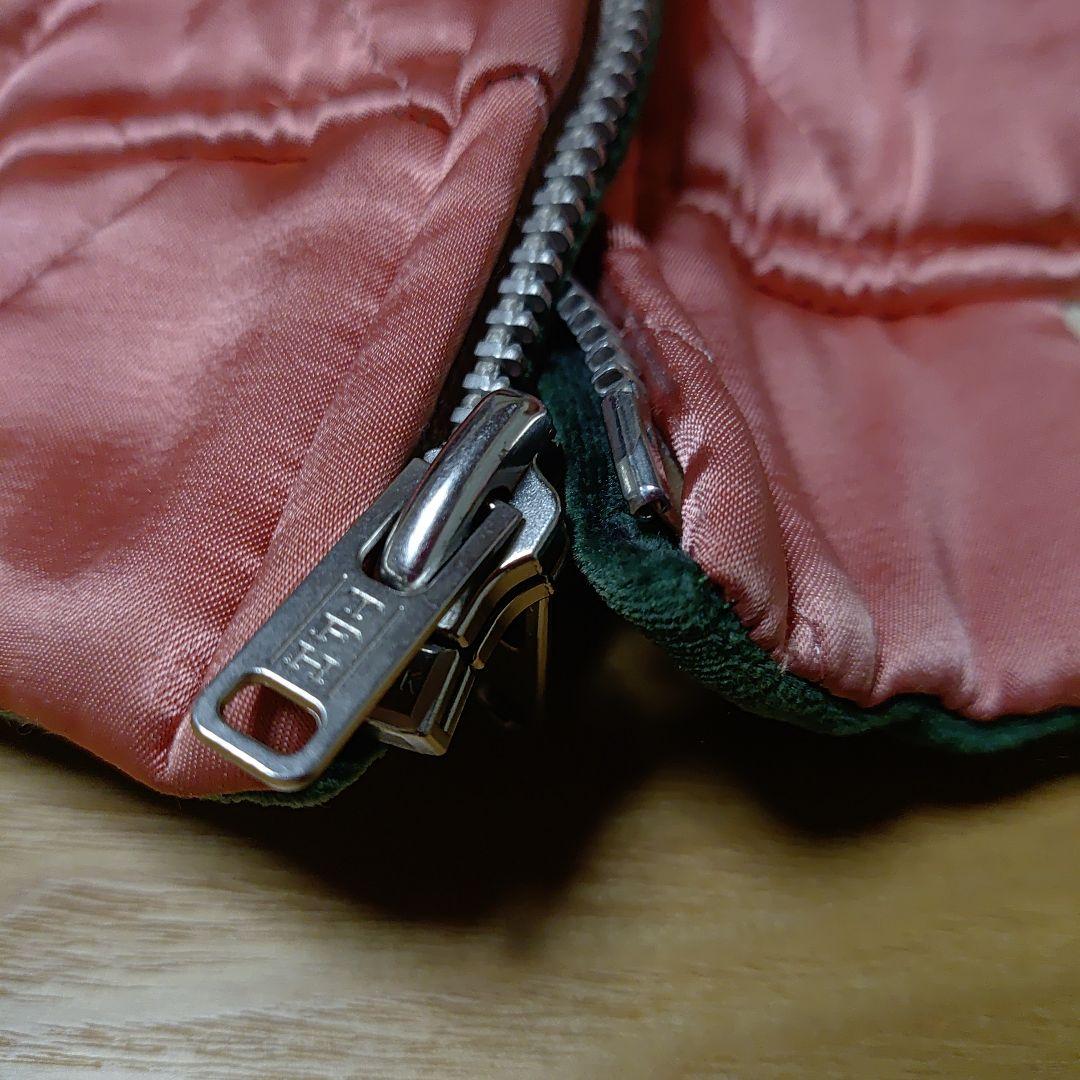 フラットヘッドスカジャングリーン別珍 激レア